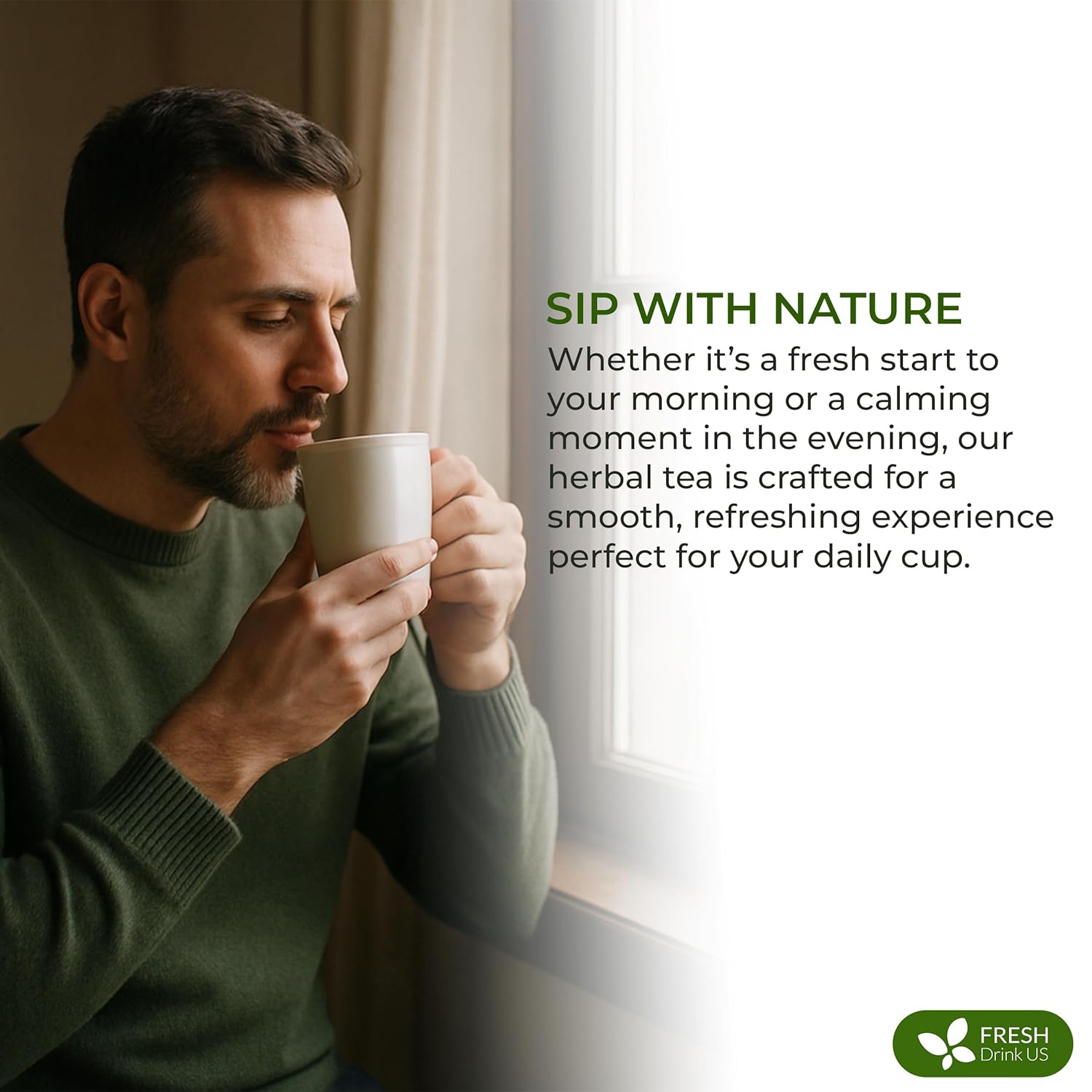 FreshDrinkUS Super Tea per Uomo – vista 3